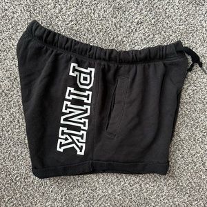 Pink by Victoria’s Secret Black Cotton Shorts